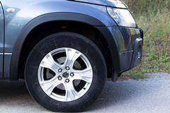 Расширители колесных арок (вынос 25 мм) Suzuki Grand Vitara 2005-2008, 2008-2012. Глянец (под покраску)